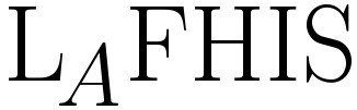 Logo LAFHIS